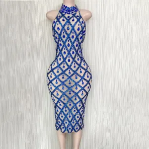 Sexy Rhinestones Dress