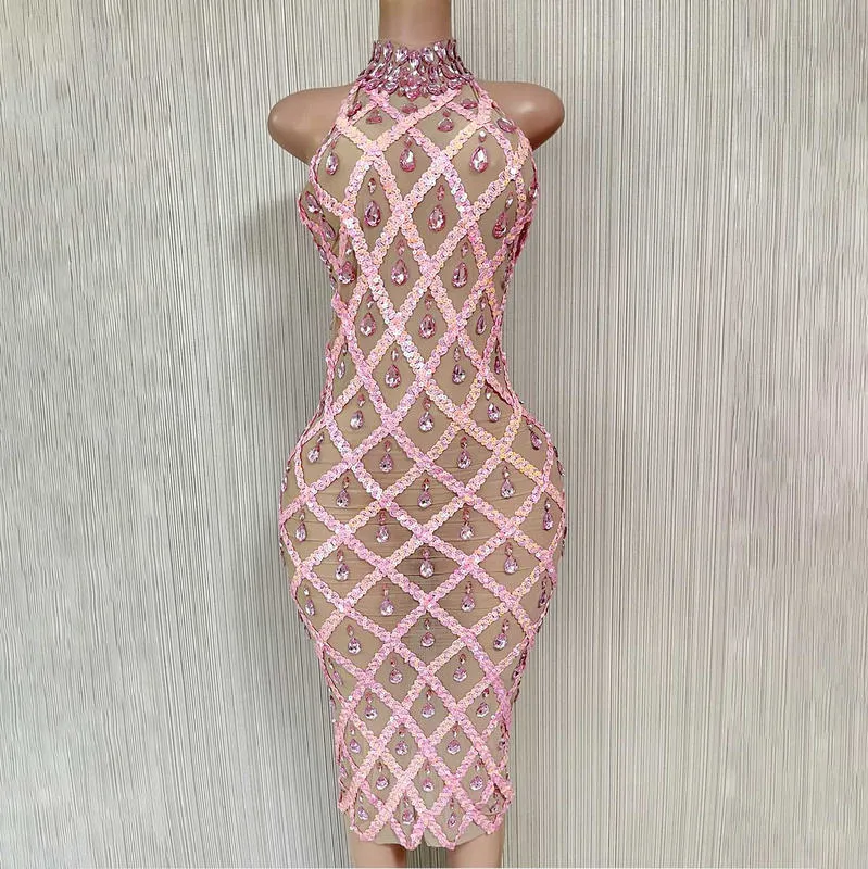 Sexy Rhinestones Dress