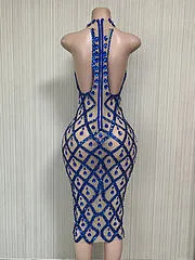 Sexy Rhinestones Dress