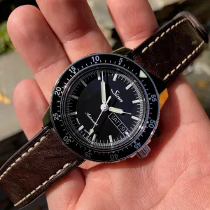 Sinn 104 ST SA A Pilot Military 41mm Automatic Stainless Steel Bracelet Wristwatch