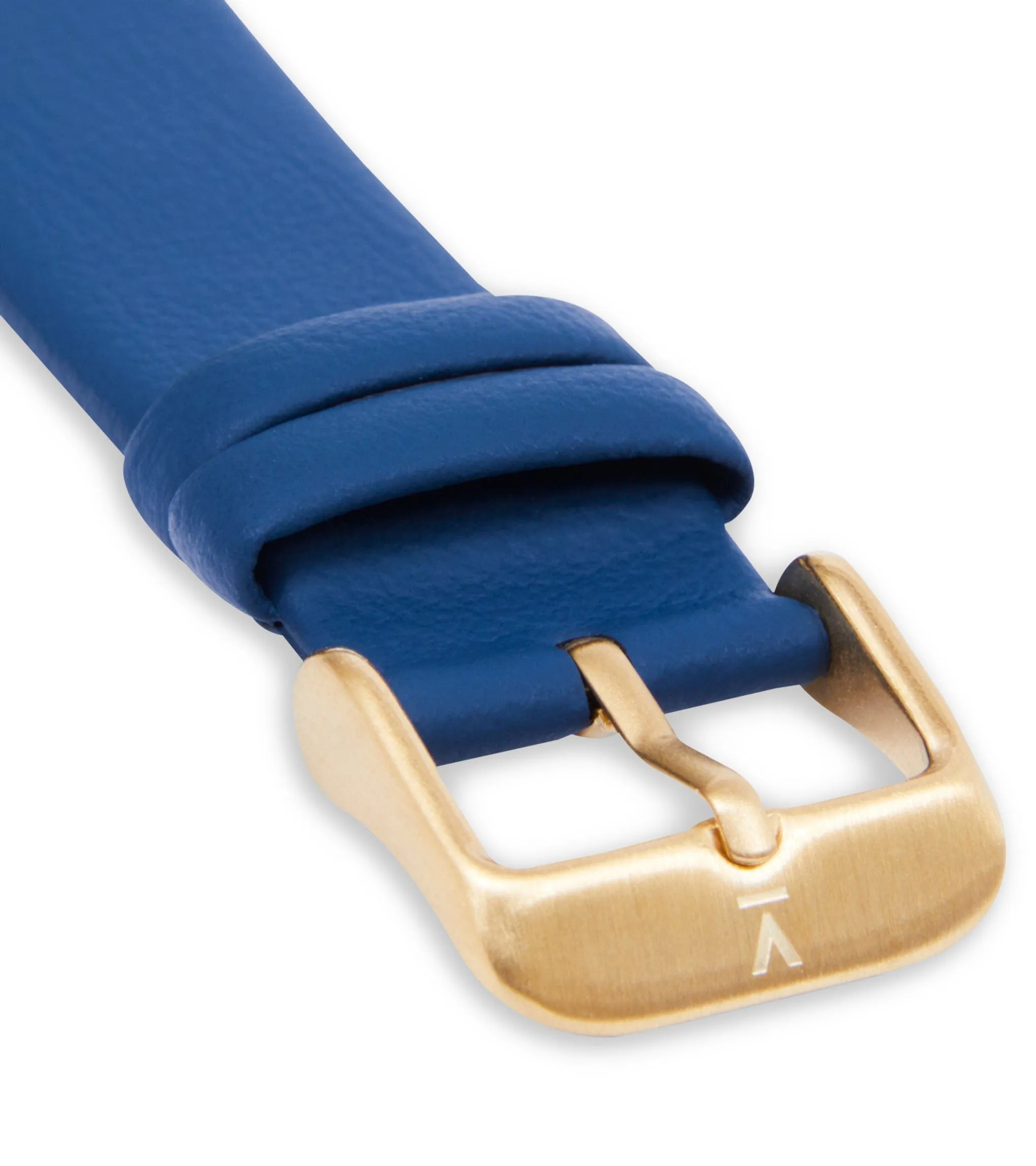 Solar Classic Appleskin Vegan Leather Watch | Gold & Black with Navy