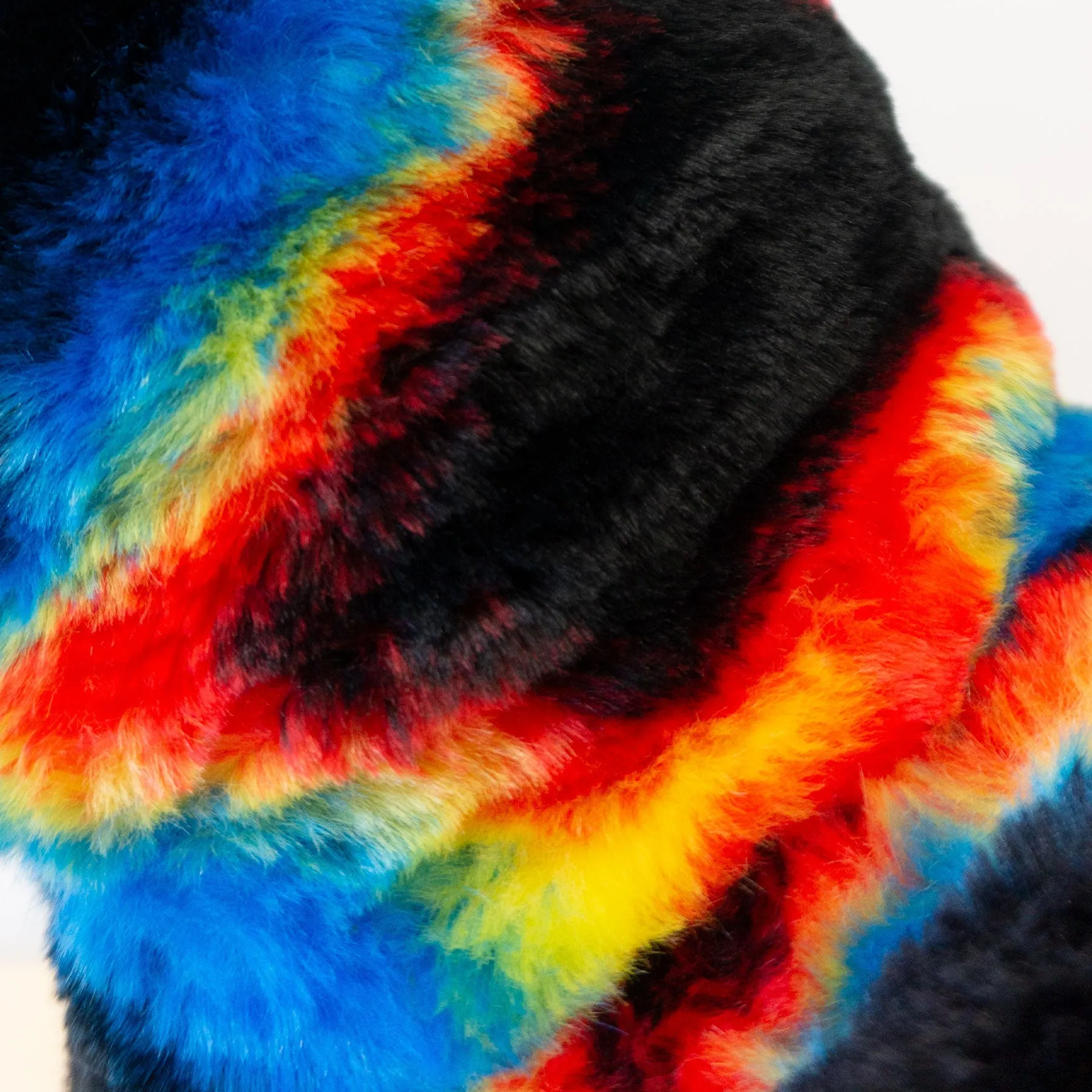Space Radiate Fur Top Hat