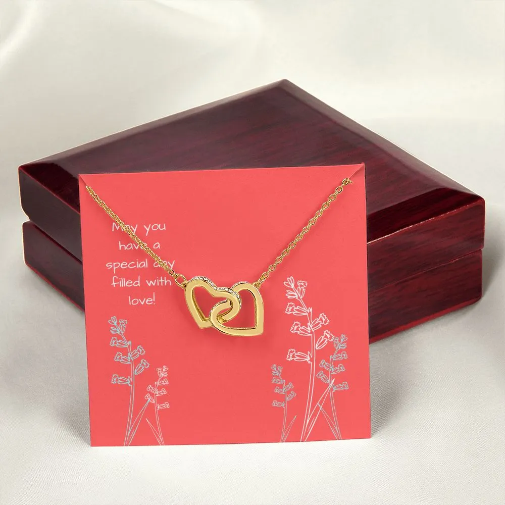 Special Day - Interlocking Hearts Necklace - IHNSpecialDay