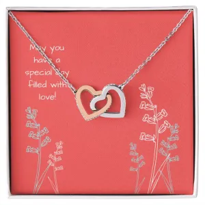 Special Day - Interlocking Hearts Necklace - IHNSpecialDay