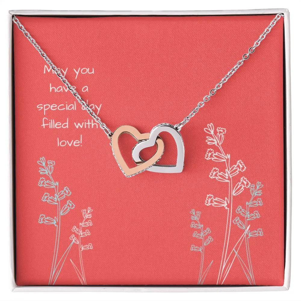 Special Day - Interlocking Hearts Necklace - IHNSpecialDay