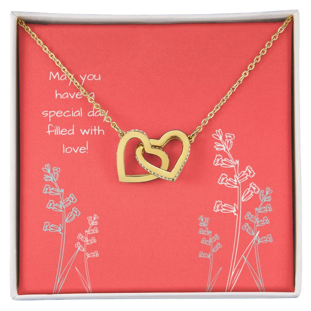 Special Day - Interlocking Hearts Necklace - IHNSpecialDay