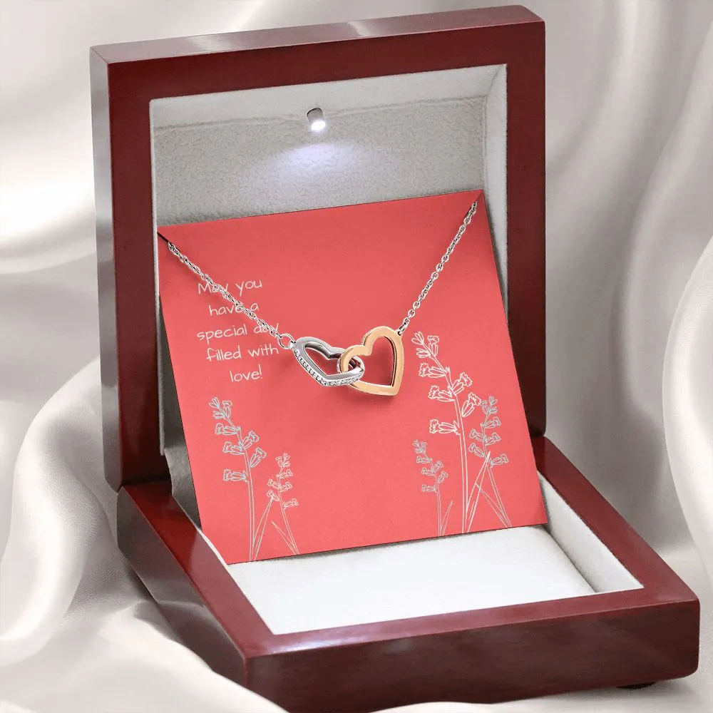 Special Day - Interlocking Hearts Necklace - IHNSpecialDay