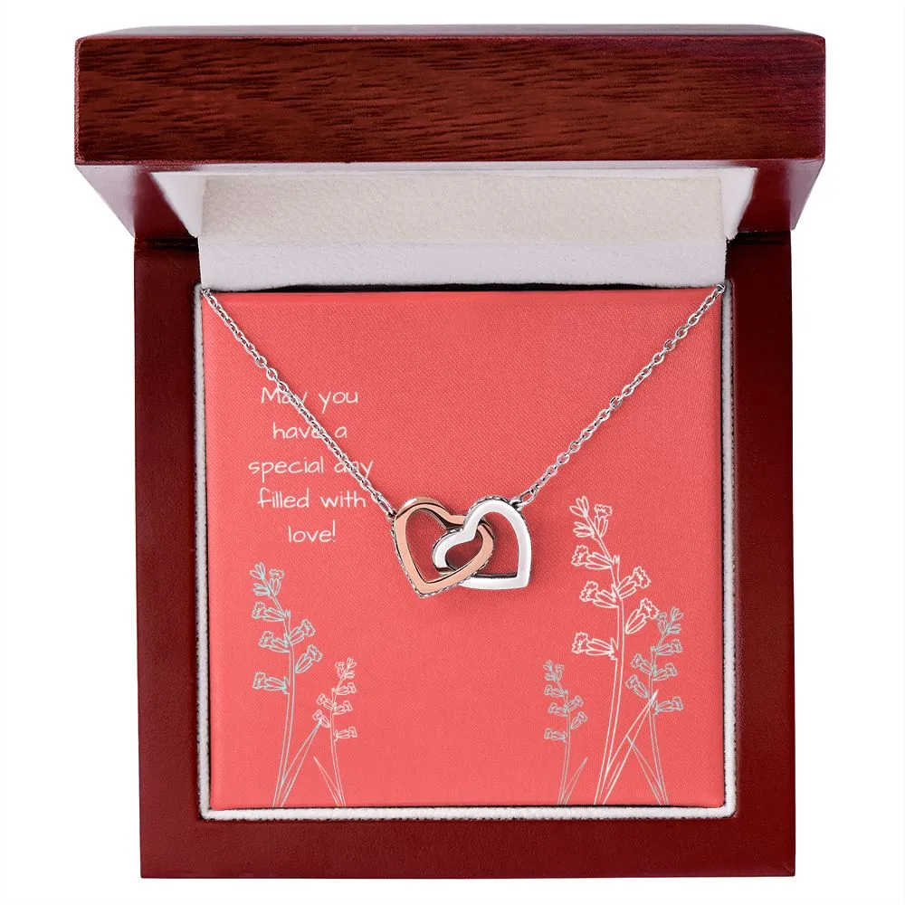 Special Day - Interlocking Hearts Necklace - IHNSpecialDay