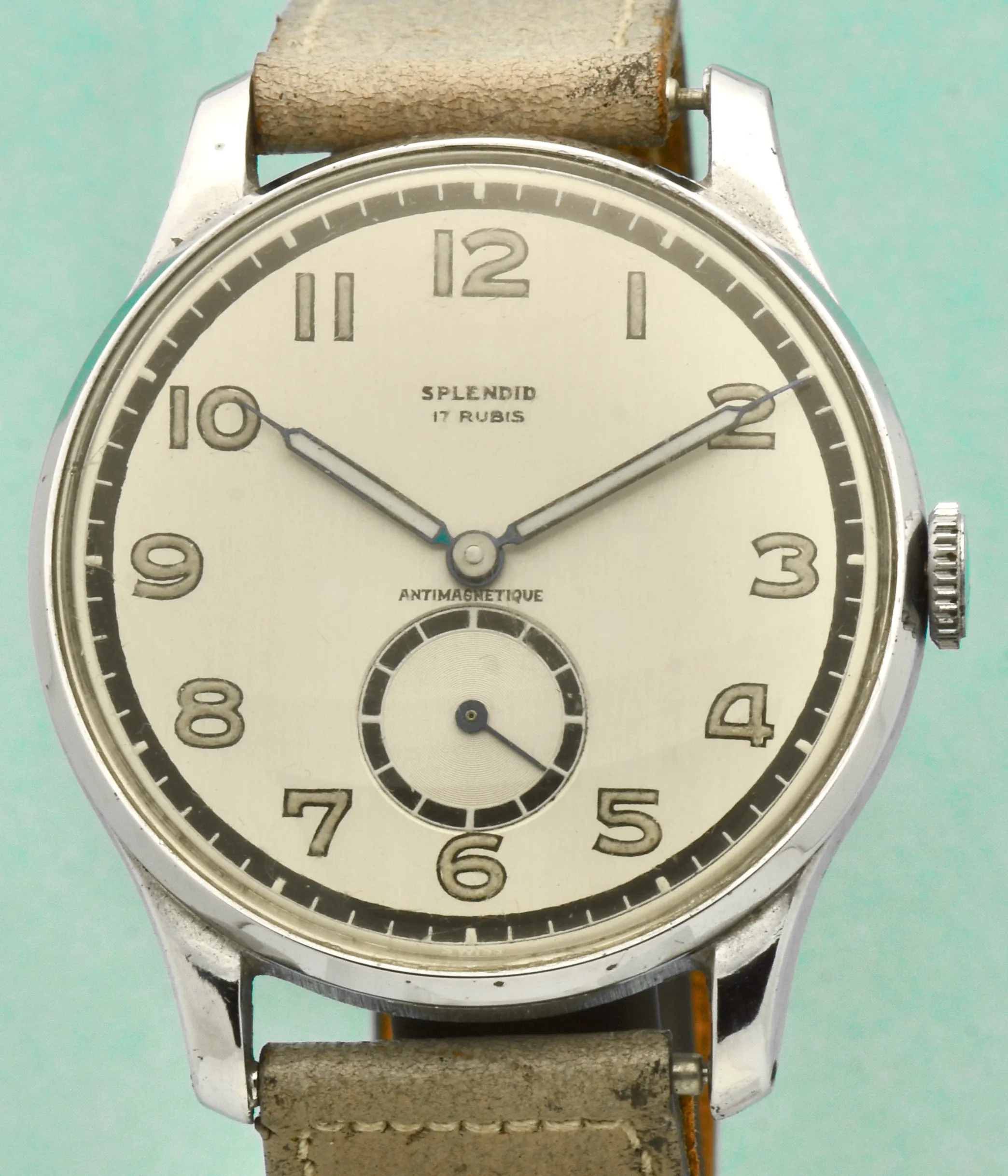 Splendid Calatrava Wristwatch with Small Seconds