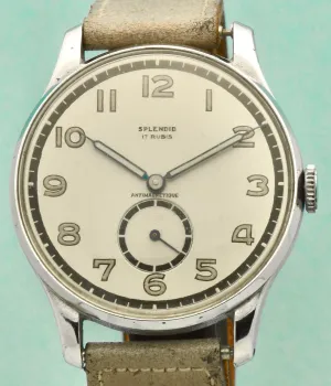 Splendid Calatrava Wristwatch with Small Seconds