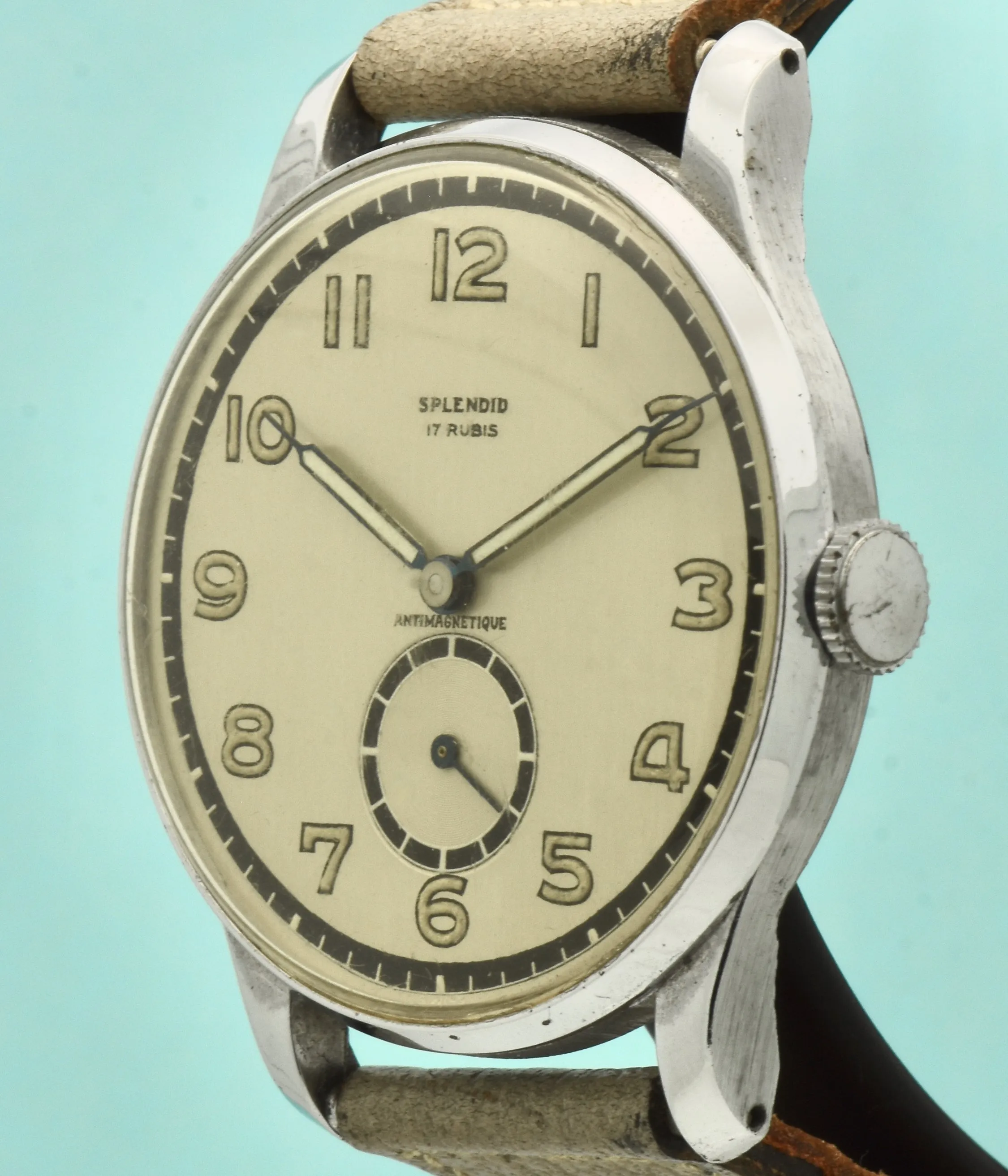 Splendid Calatrava Wristwatch with Small Seconds