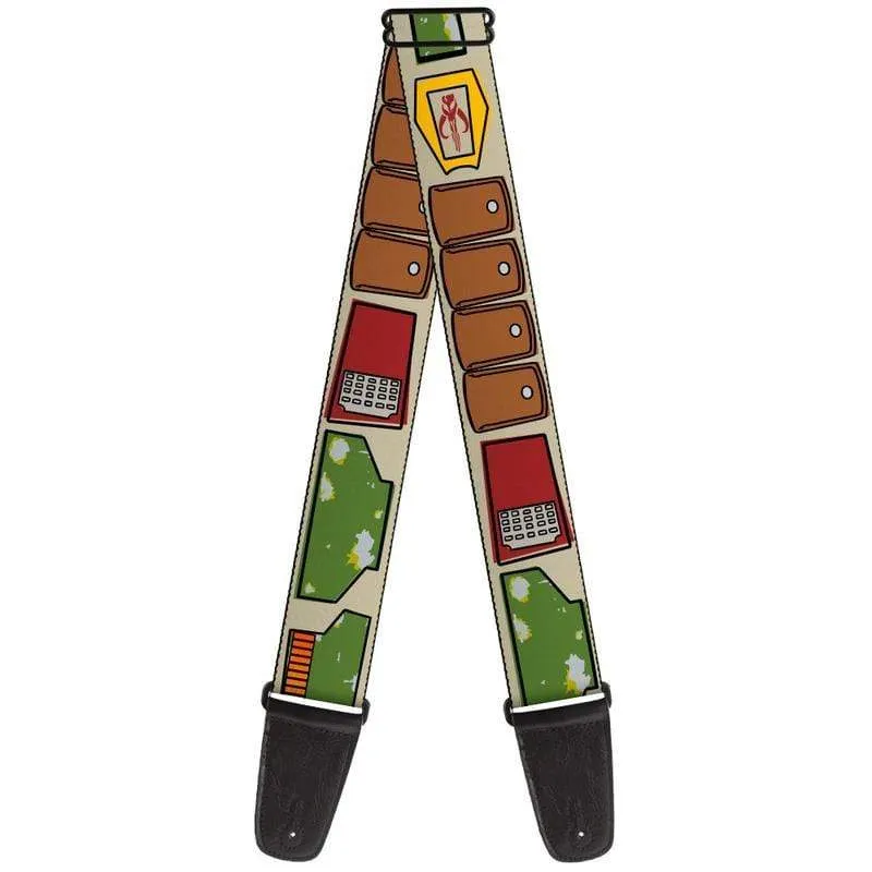 Star Wars Bobba Fett Guitar Strap by Buckle Down