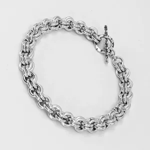 Sterling Silver Chain Mail Bracelet