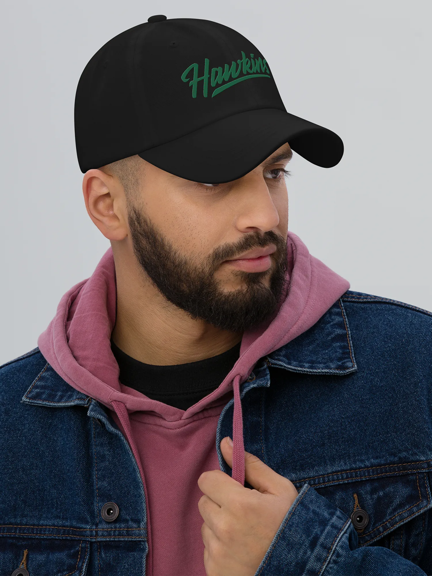 Stranger Things Hawkins Embroidered Dad Hat