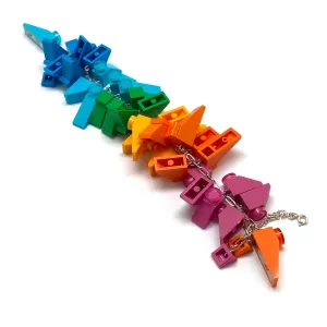 Strawberry Sunrise Slopes Charm Bracelet