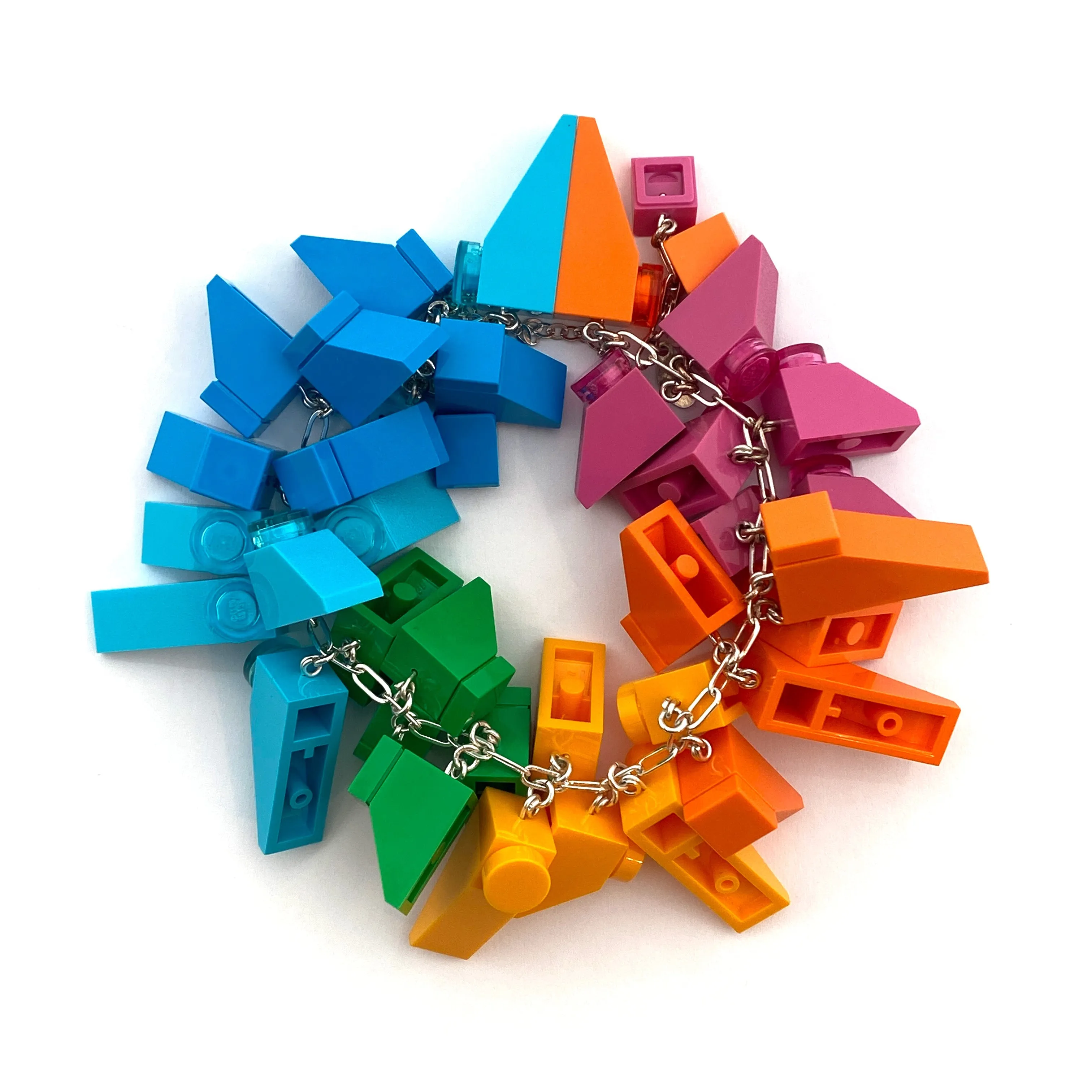 Strawberry Sunrise Slopes Charm Bracelet