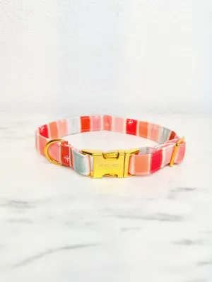 Striped Snowflake Fi Compatible Collar