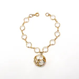 Swarovski Chicklet Bezel Set Crystal Bracelet