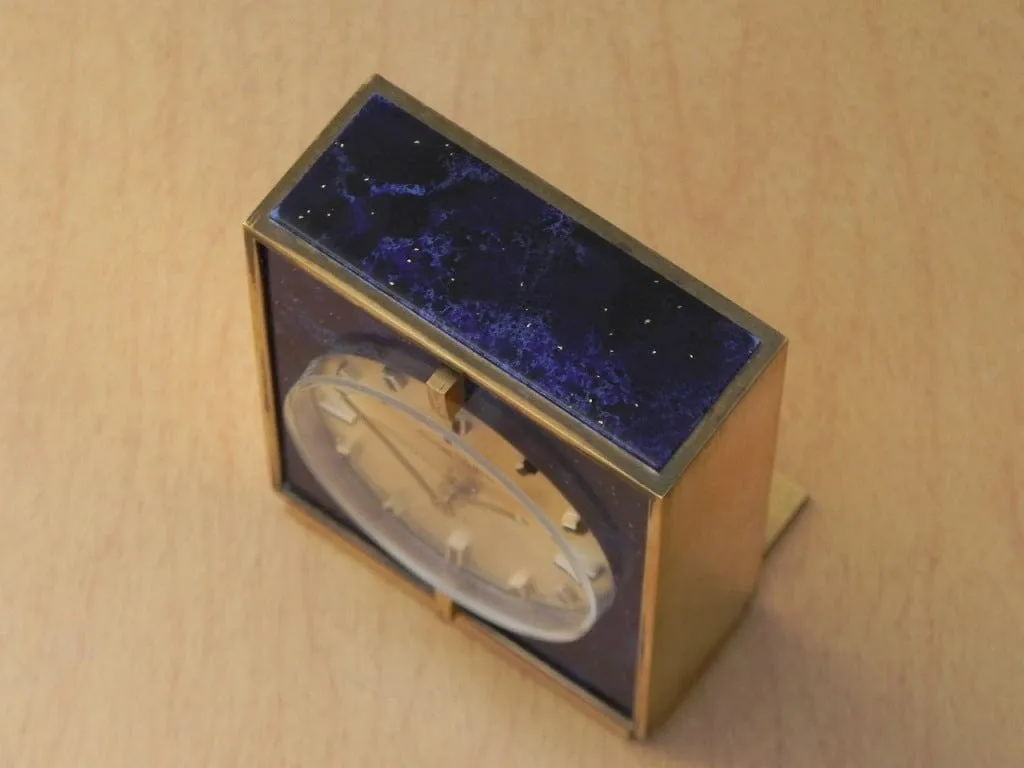 Swiza Sheffield Purple Brass 8-Day Alarm Clock