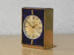 Swiza Sheffield Purple Brass 8-Day Alarm Clock