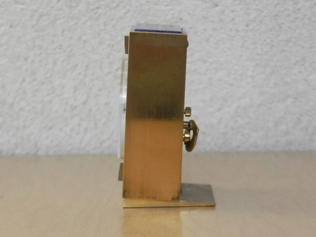 Swiza Sheffield Purple Brass 8-Day Alarm Clock