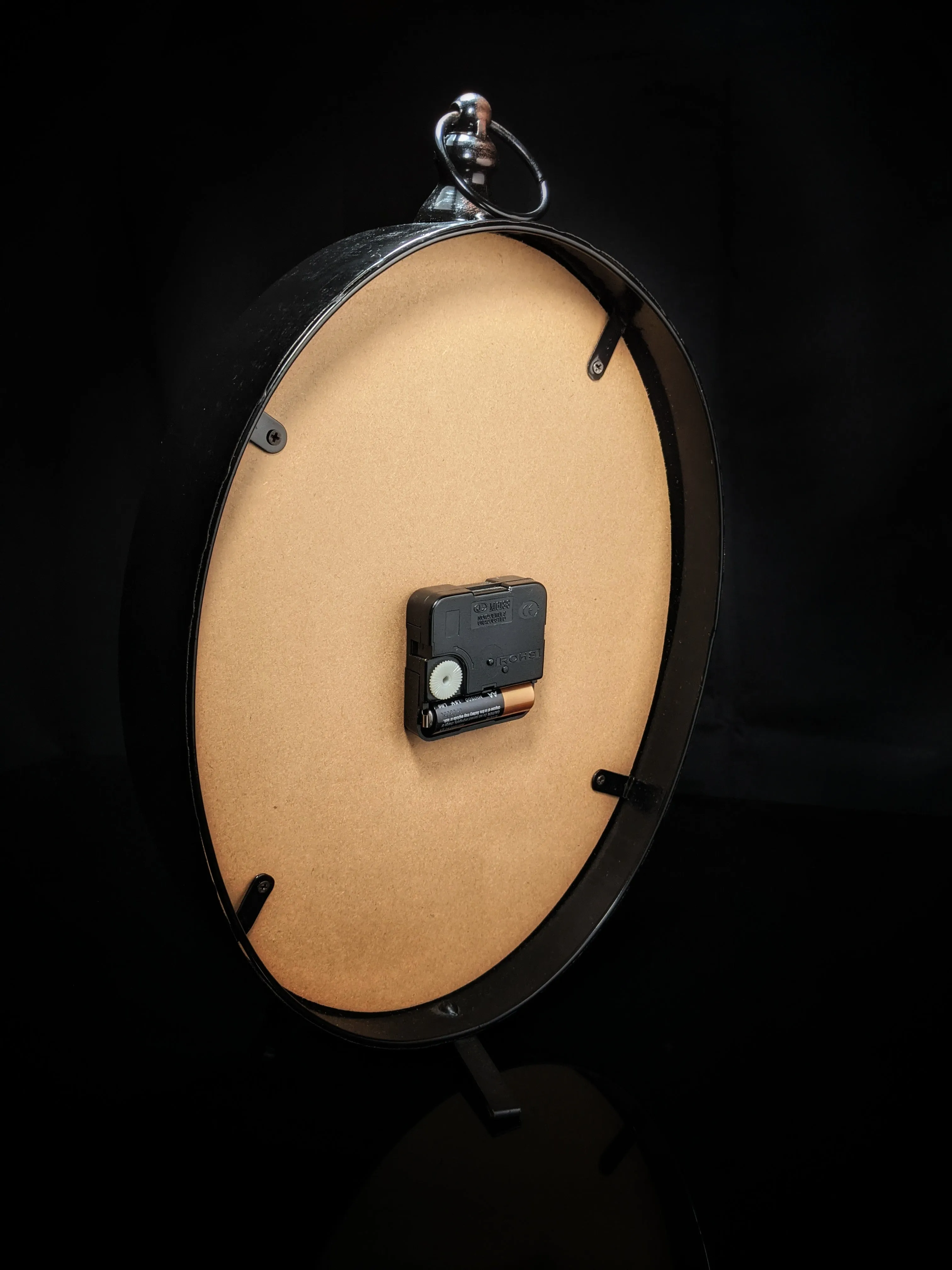 Table Clock Vintage Looking Measures 13.5" H x 9.5" W x 2" D