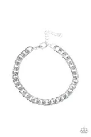 Take It To The Bank - Silver Link Bracelet