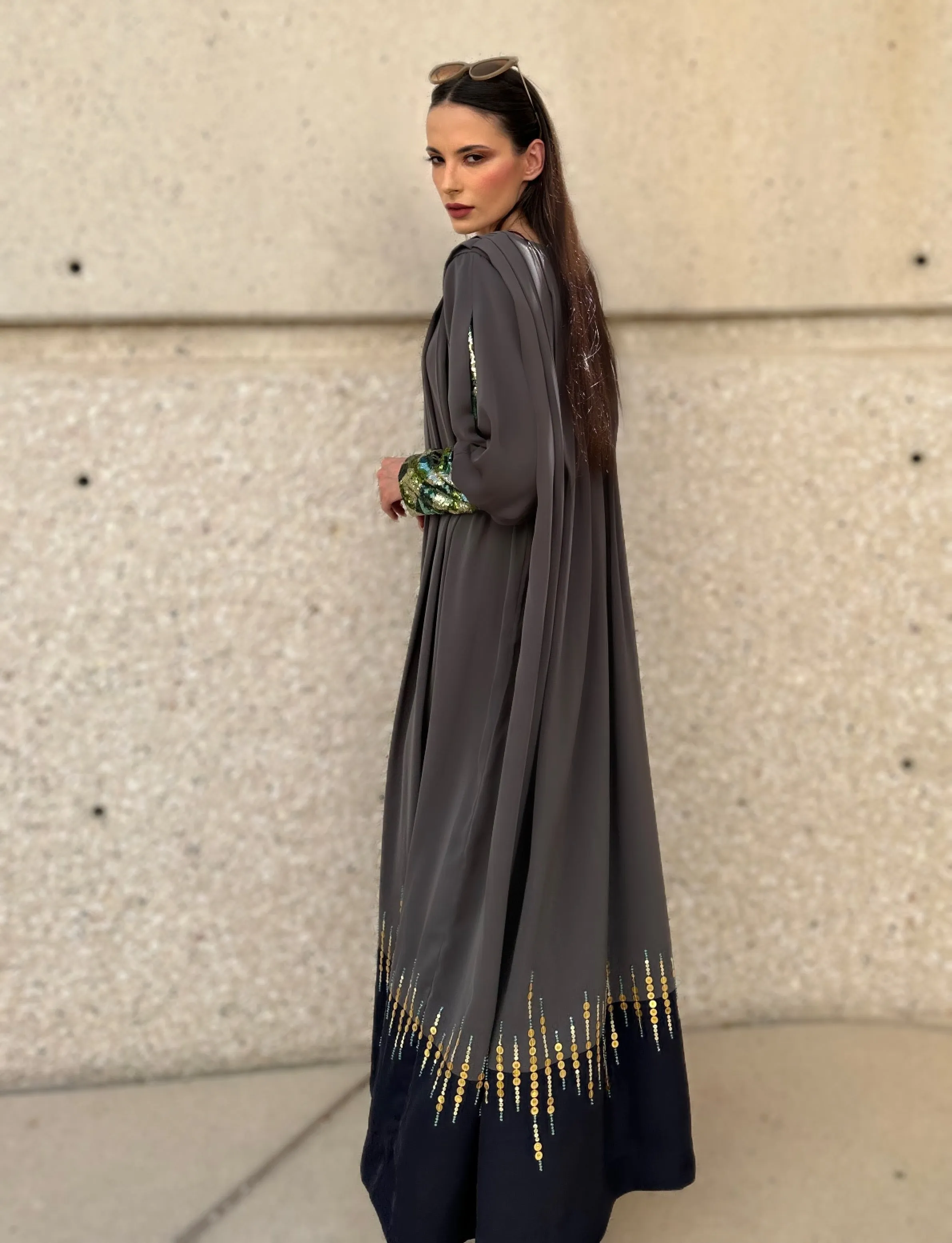 The Shimmering Sequins Dress