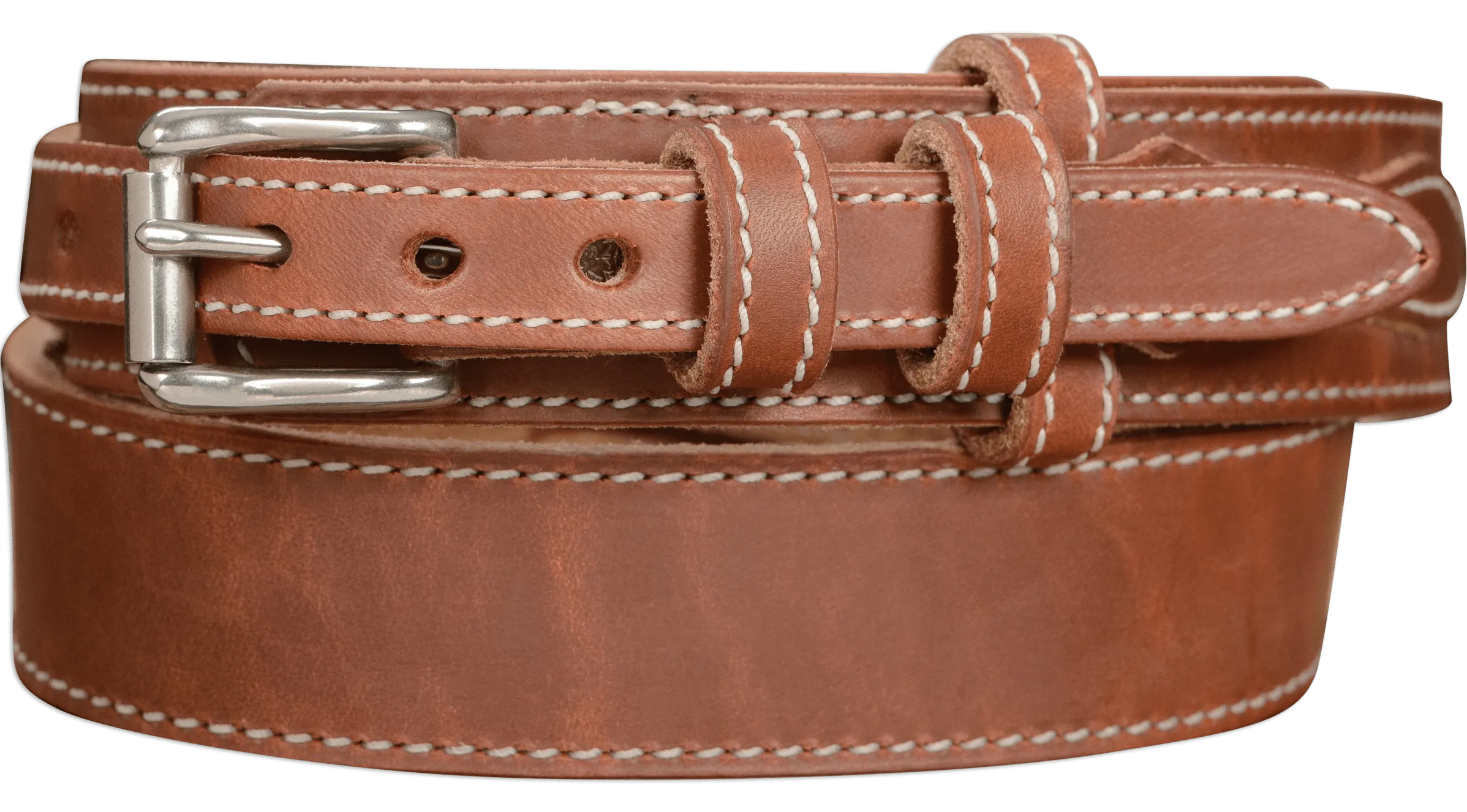 The Winchester: Hot Dipped Tan Stitched Ranger 1.50"