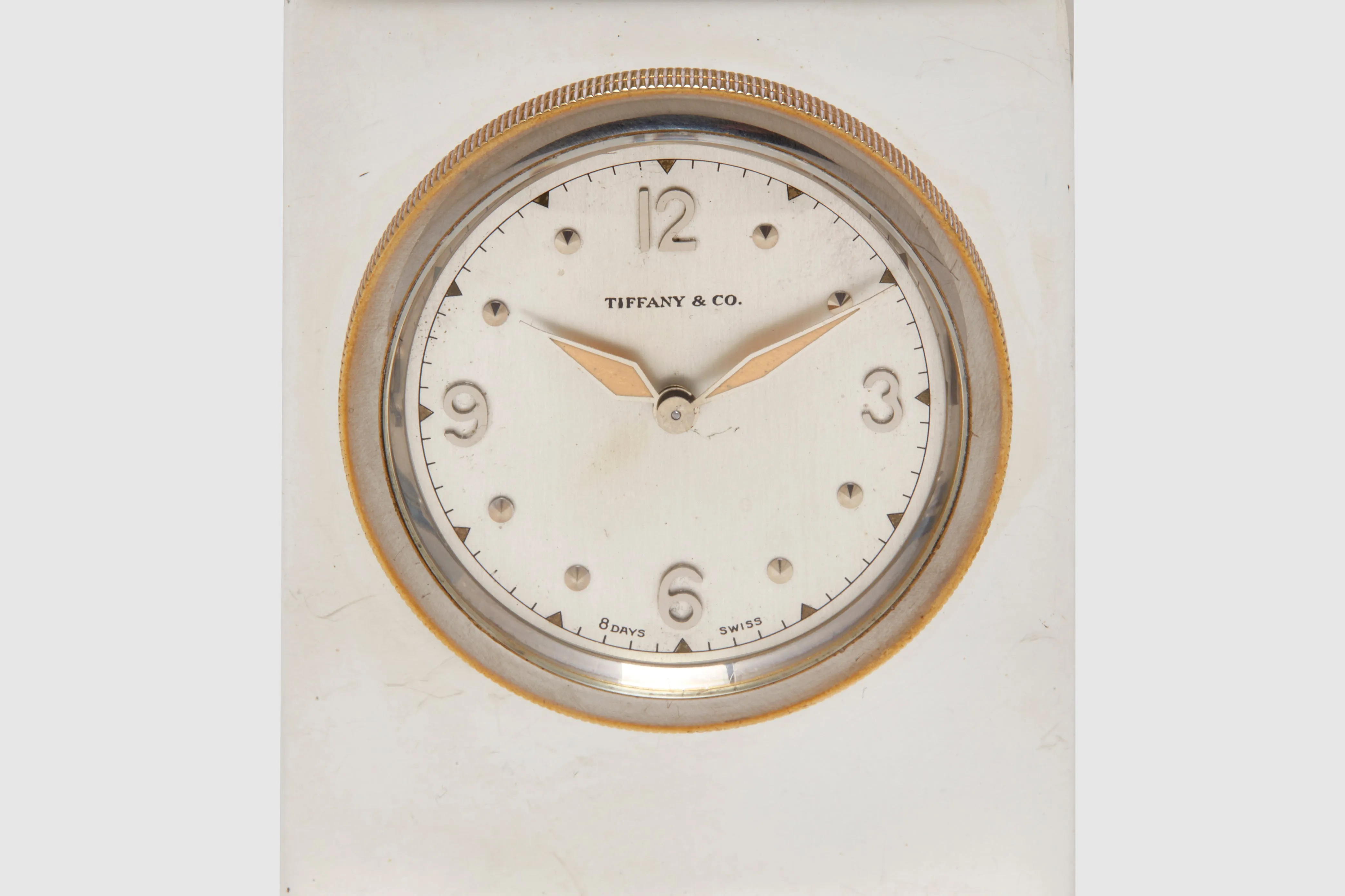 Tiffany & Co. Sterling Silver Desk Clock