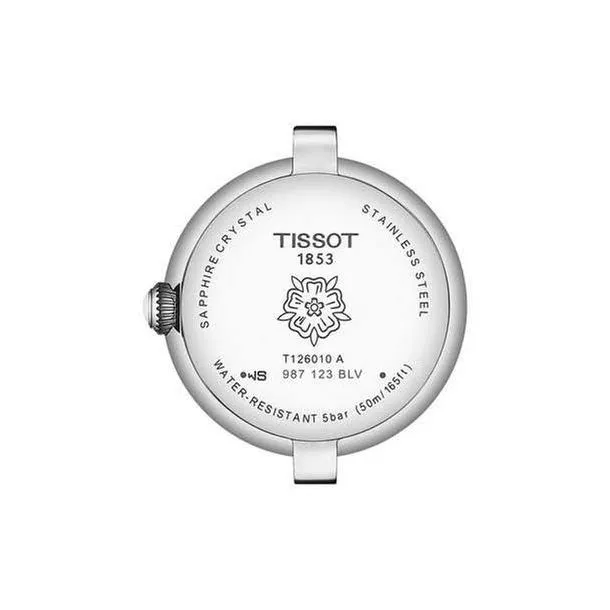 Tissot Bellissima Small Lady Wristwatch, White Dial, 26mm (T1260101101300)