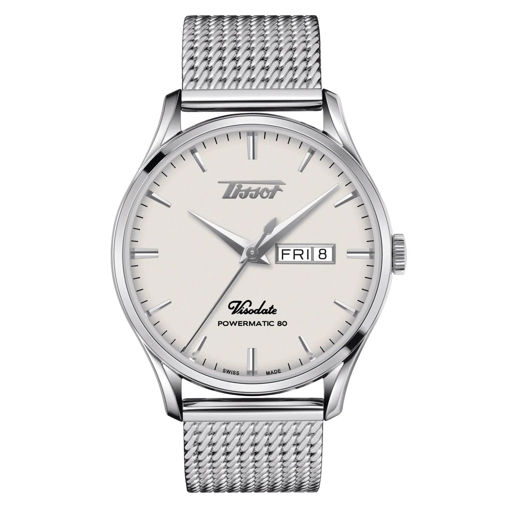 Tissot Heritage Visodate PowerMatic 80 42mm Automatic Silver Steel T118.430.11.271.00