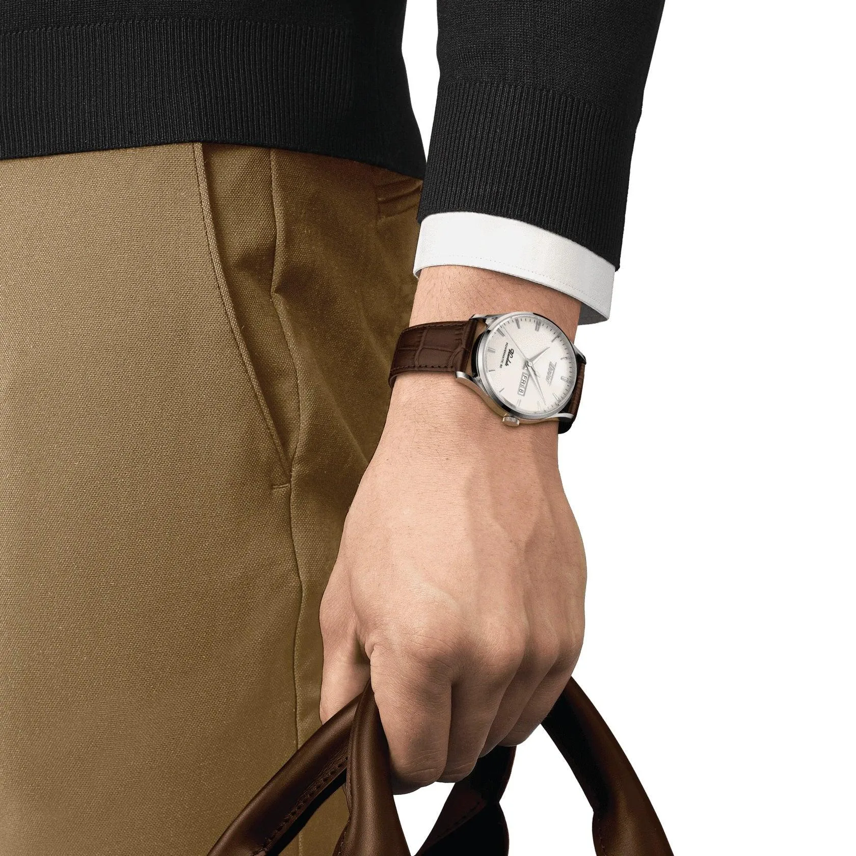 Tissot Heritage Visodate PowerMatic 80 42mm Automatic Silver Steel T118.430.16.271.00