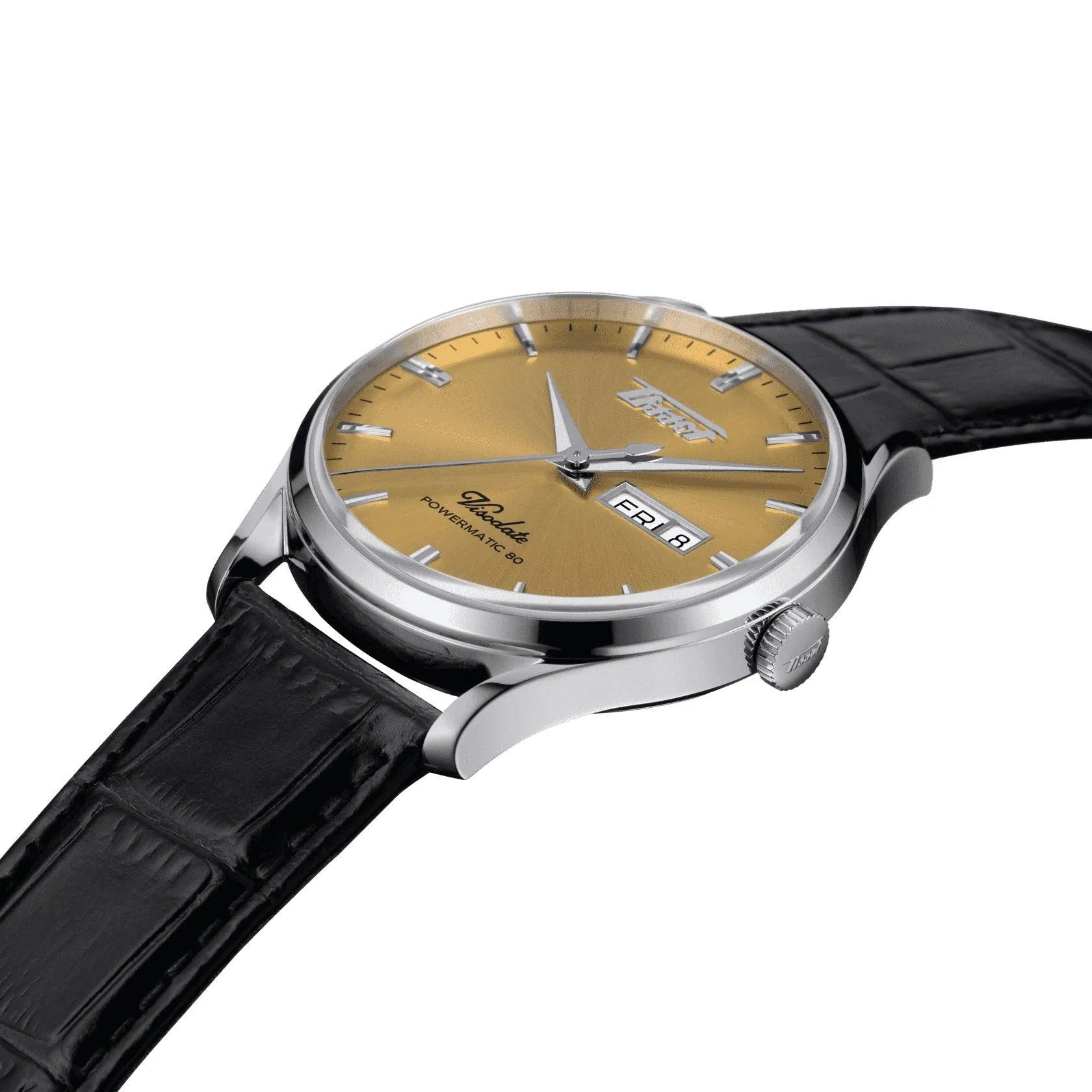 Tissot Heritage Visodate PowerMatic 80 42mm Champagne Automatic Steel T118.430.16.021.00