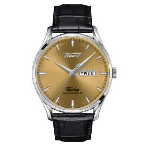 Tissot Heritage Visodate PowerMatic 80 42mm Champagne Automatic Steel T118.430.16.021.00