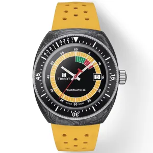 Tissot watch Svidral S PowerMitic 80 41mm Black Automatic Steel And Carbon T145.407.97.057.00
