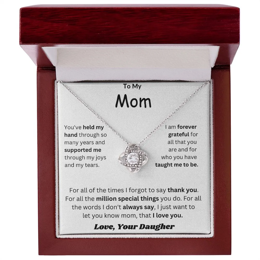 TO MY MOM - LOVE DAUGHTER