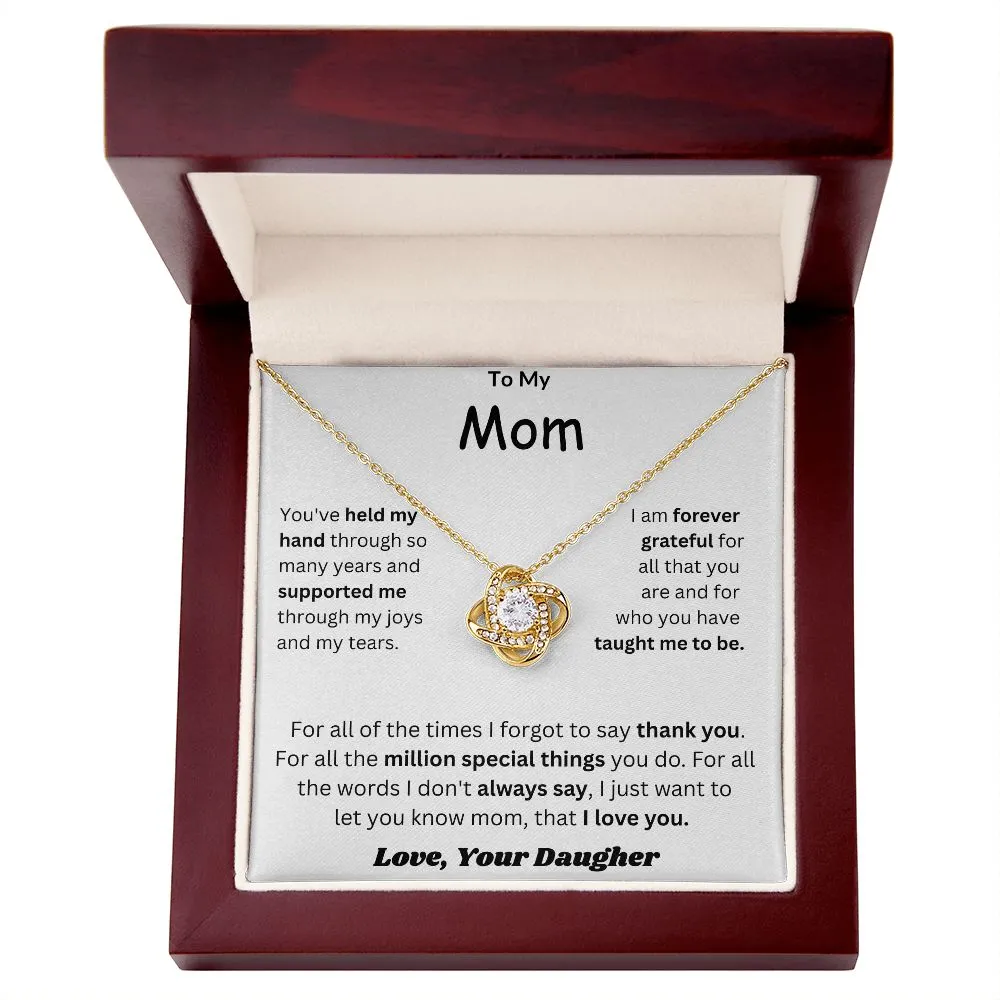 TO MY MOM - LOVE DAUGHTER