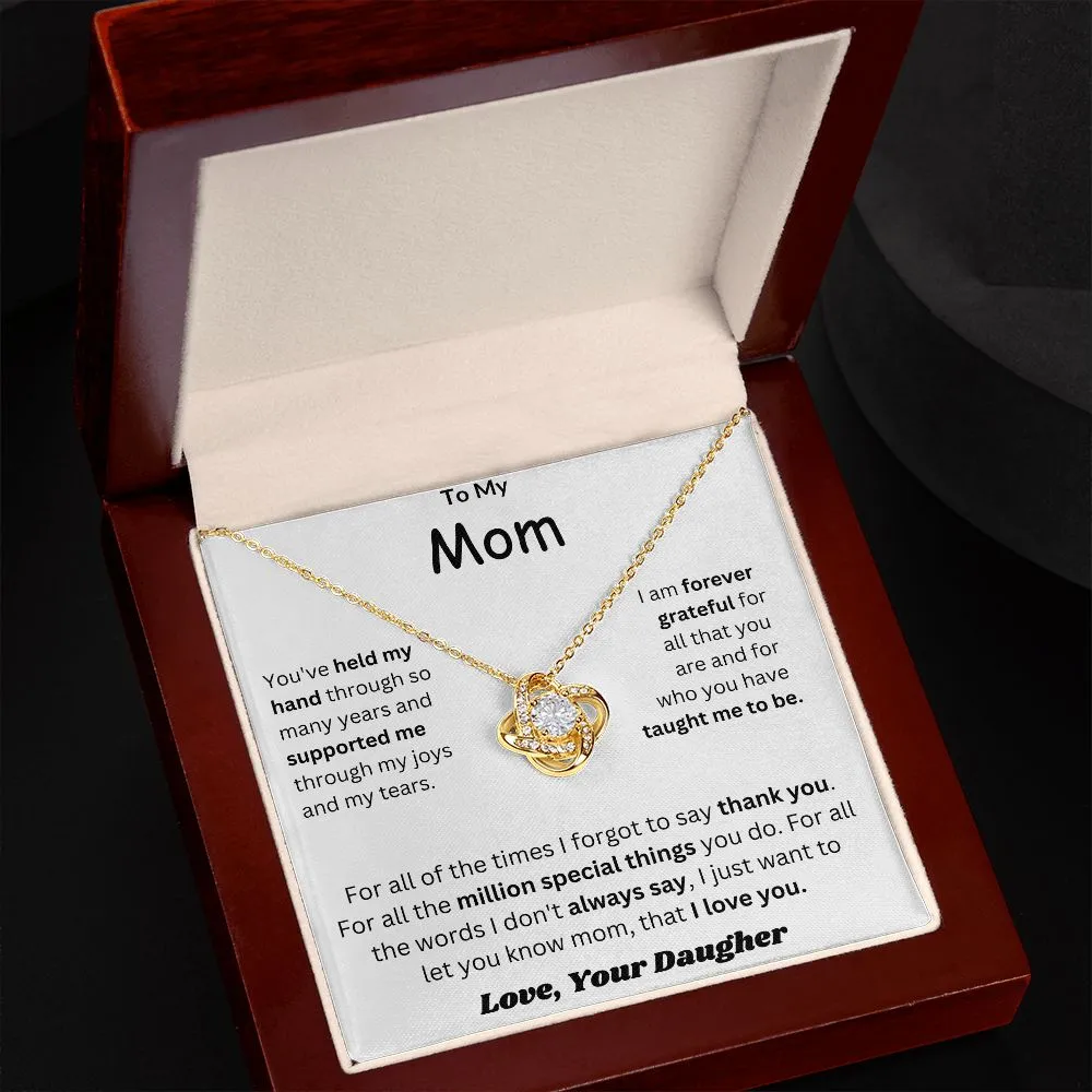 TO MY MOM - LOVE DAUGHTER