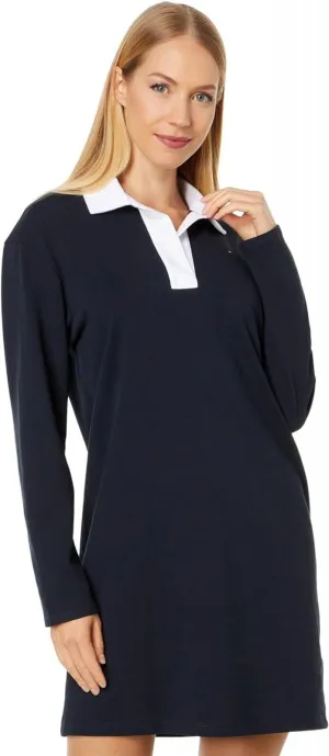 Tommy Hilfiger Rugby Jonny Collar Shirt Dress J2GD0755 Sky Captain Blue XS