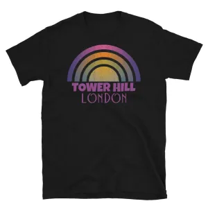Tower Hill London Retrowave Graphic T-Shirt