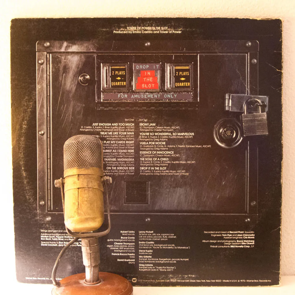Tower Of Power "In The Slot" 1970's Soul Funk R&B Album (1975 WB)