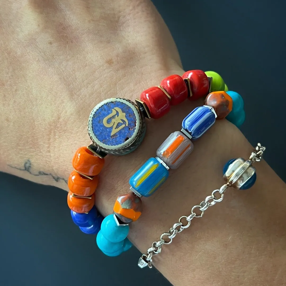 Tropical Vibes Evil Eye Bracelet