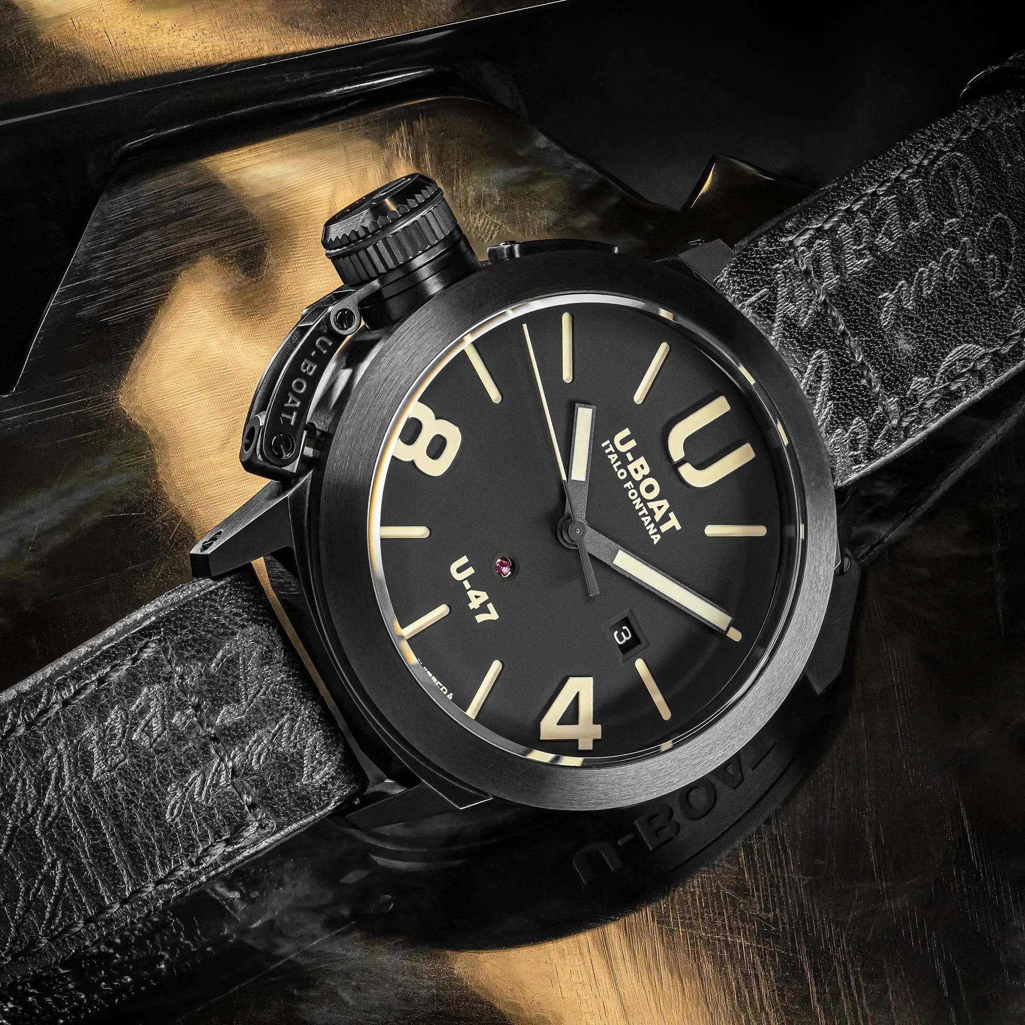 U-Boat Classic U-47 AB1 47mm Automatic Watch Clock