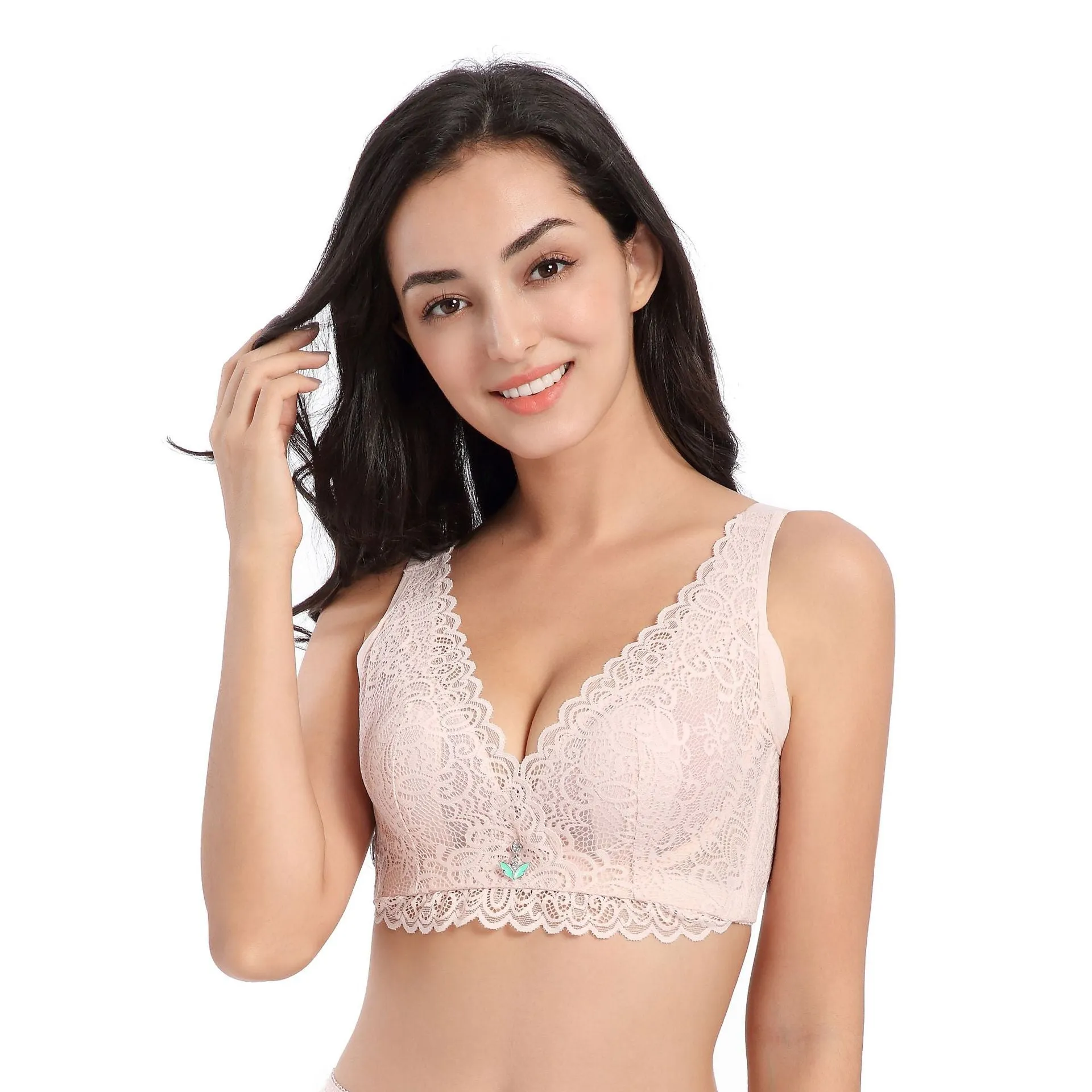 Ultra Thin Bra Women Lace Bralette Push Up Sexy Bras Lingerie Underwear
