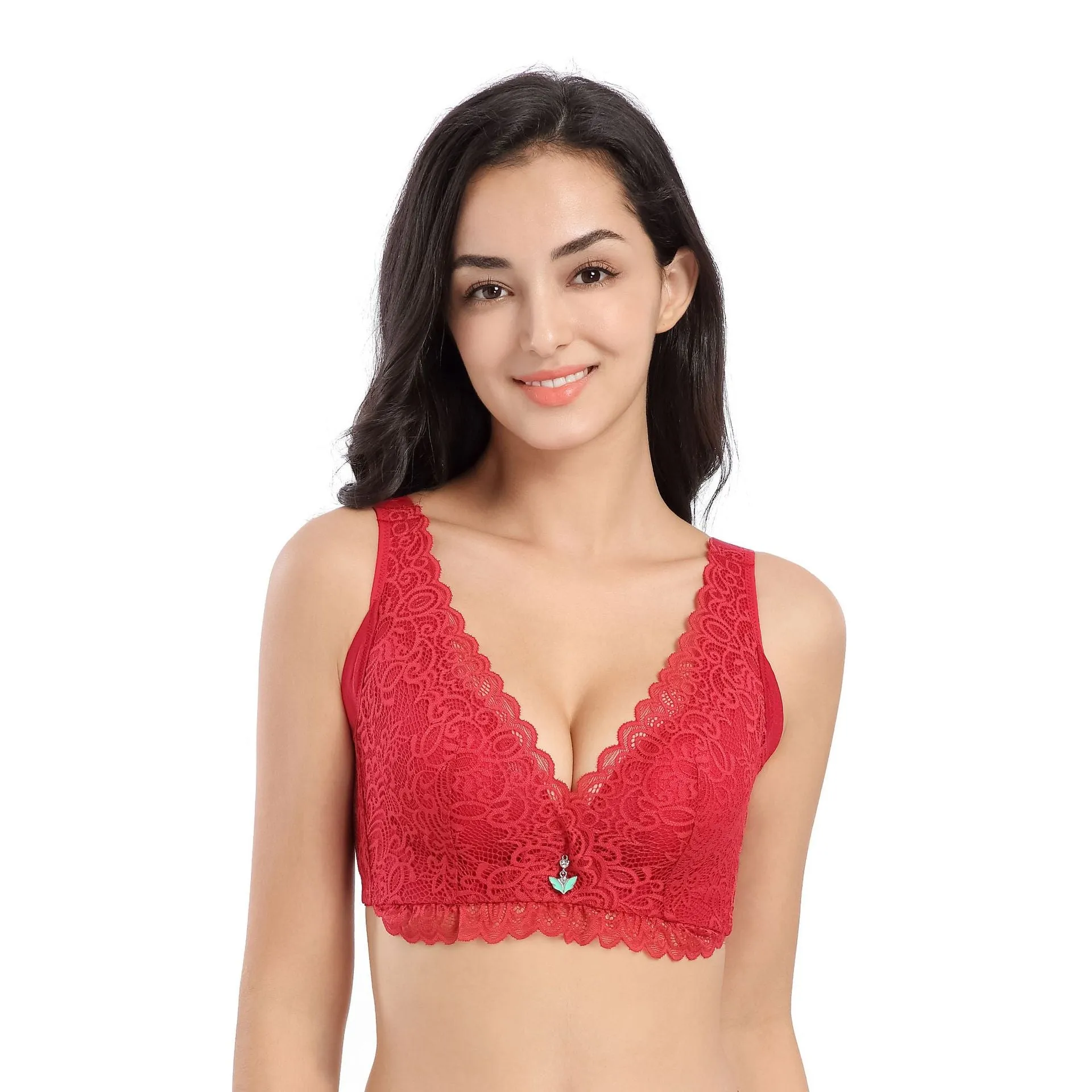Ultra Thin Bra Women Lace Bralette Push Up Sexy Bras Lingerie Underwear