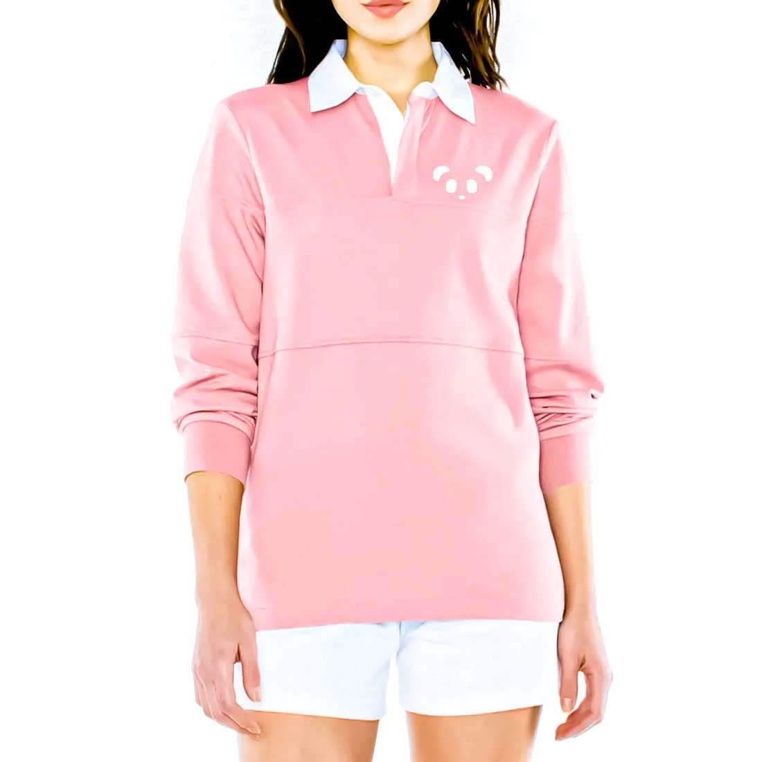 Unisex Thick Knit Rugby Shirt