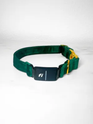 Velvet Green Fi Compatible Collar
