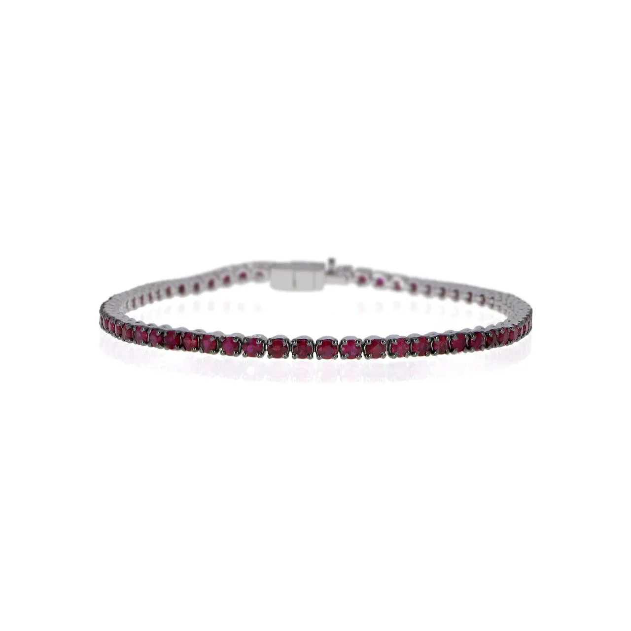 VENICE TENNIS BRACELET  -RUBY