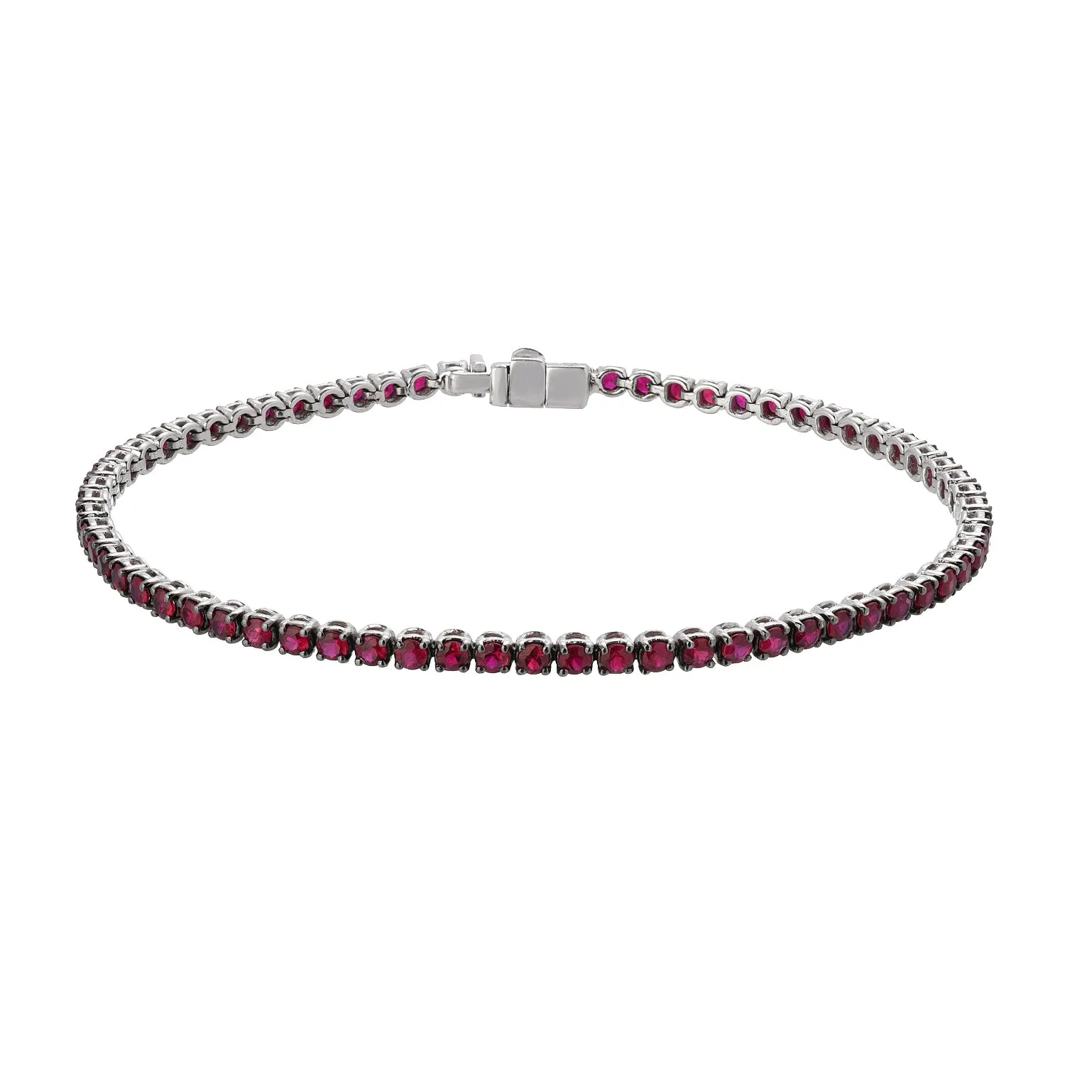 VENICE TENNIS BRACELET  -RUBY